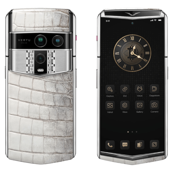  Vertu Agent Q Silver Advanced Set Himalaya Alli 1TB 