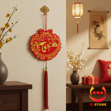  KHÁNH THỎI TIỀN TREO PHÚC LỘC THỌ CHỮ THƯ PHÁP CAO CẤP TRANG TRÍ TẾT 