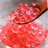  TRÂN CHÂU NGỌC TRAI VỊ HOA ANH ĐÀO SAKURA | THẠCH TOPPING TRÀ SỮA TRÀ TRÁI CÂY VGS 