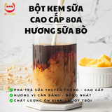  BỘT KEM SỮA CAO CẤP HƯƠNG VỊ SỮA BÒ (80A) TÚI 1KG VGS 