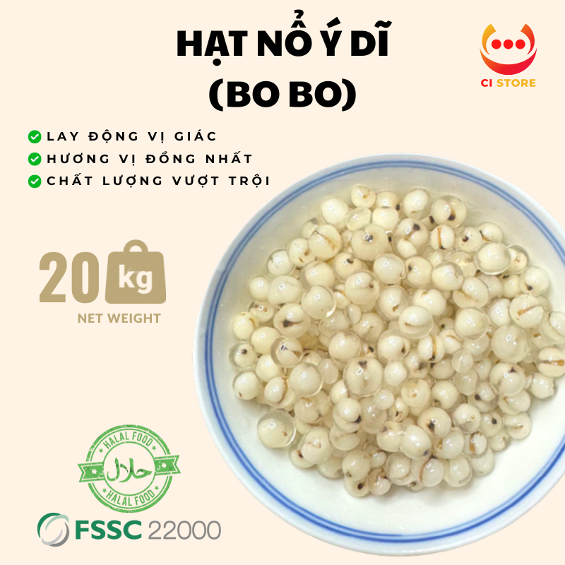  HẠT NỔ Ý DĨ THẠCH NỔ ĐẬU BO BO | THẠCH TOPPING TRÀ SỮA TRÀ TRÁI CÂY MẬT ONG VGS 