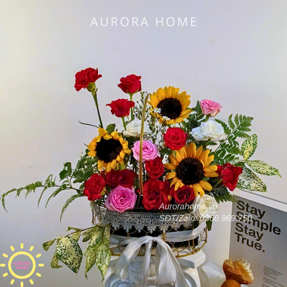 Giỏ hoa tươi Sunny Love