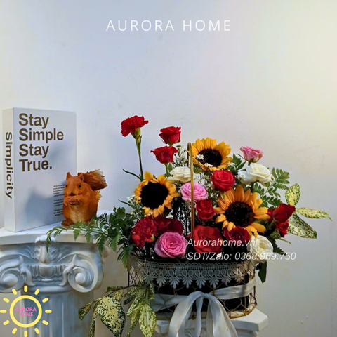 Giỏ hoa tươi Sunny Love