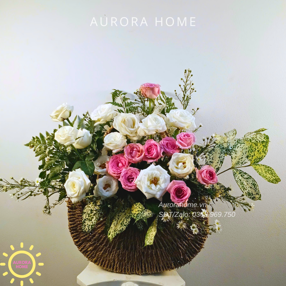 Giỏ hoa tươi Blossom Serenade – Khúc Hát Hoa Nở