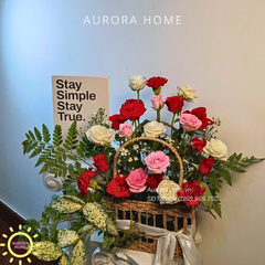 Giỏ hoa tươi True Love