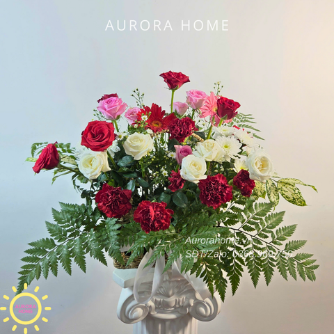 Giỏ hoa tươi Romantic Vibes