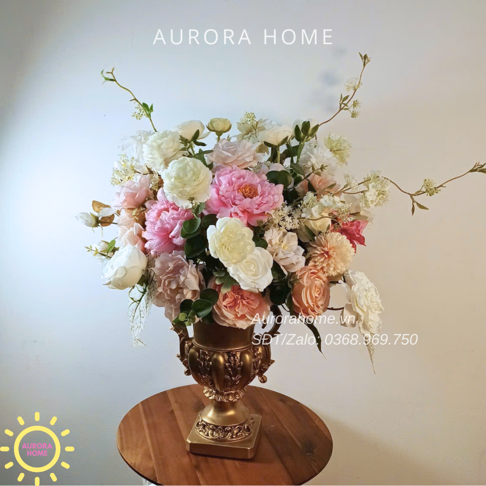 Bình hoa trang trí Royal Charm - Vẻ đẹp Hoàng Gia
