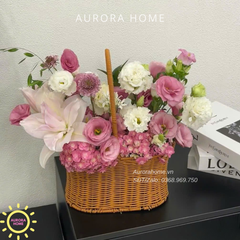 Giỏ hoa tươi Love Bloom món quà ý nghĩa