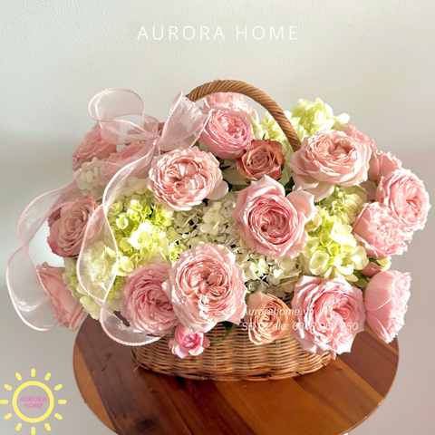 Giỏ hoa tươi Soft Day món quà ý nghĩa