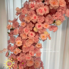 Cổng hoa tiểu cảnh thiên nhiên trang trí Rose Garden