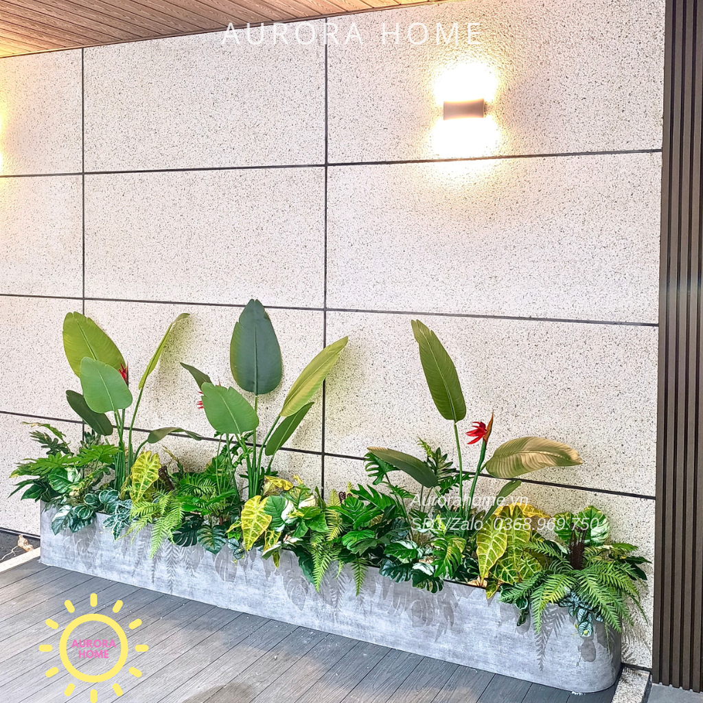 Tiểu cảnh cây giả trang trí Mini Meadow 2