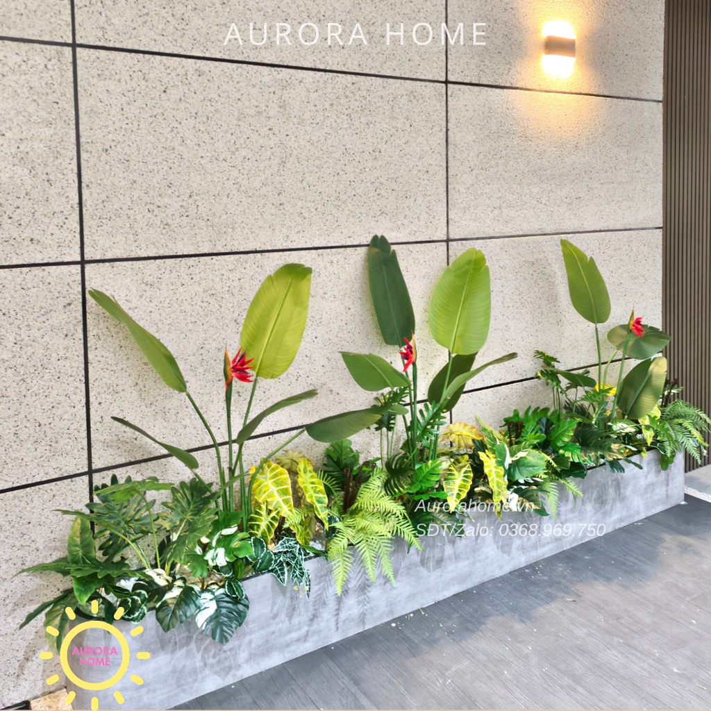 Tiểu cảnh cây giả trang trí Mini Meadow 2