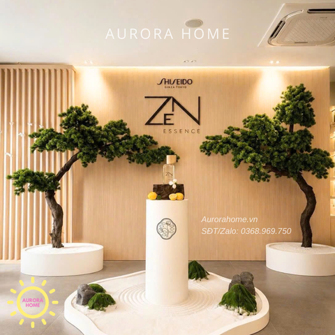 Dịch vụ trang trí - Tiểu cảnh cây tùng bonsai - trọn gói