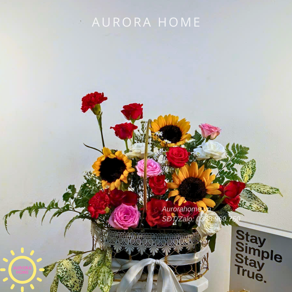 Giỏ hoa tươi Sunny Love