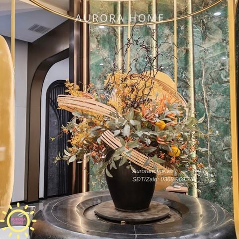 Bình hoa sảnh lớn sang trọng Ophetia Garden