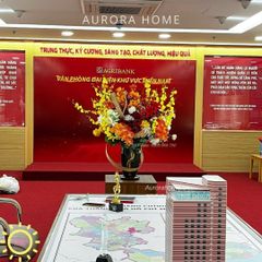 Bình hoa lụa sảnh lớn Meta Flowers