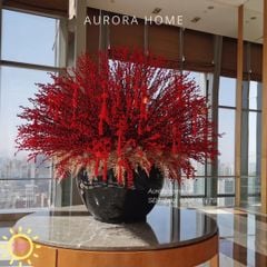 Bình hoa đông đào đại sảnh trang trí Tết (Mẫu 7)