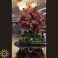 Set Bình hoa đại sảnh Purple Everest