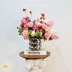 Bình hoa lụa để bàn Sicara