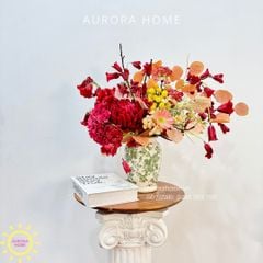 Bình hoa lụa để bàn Jimakita