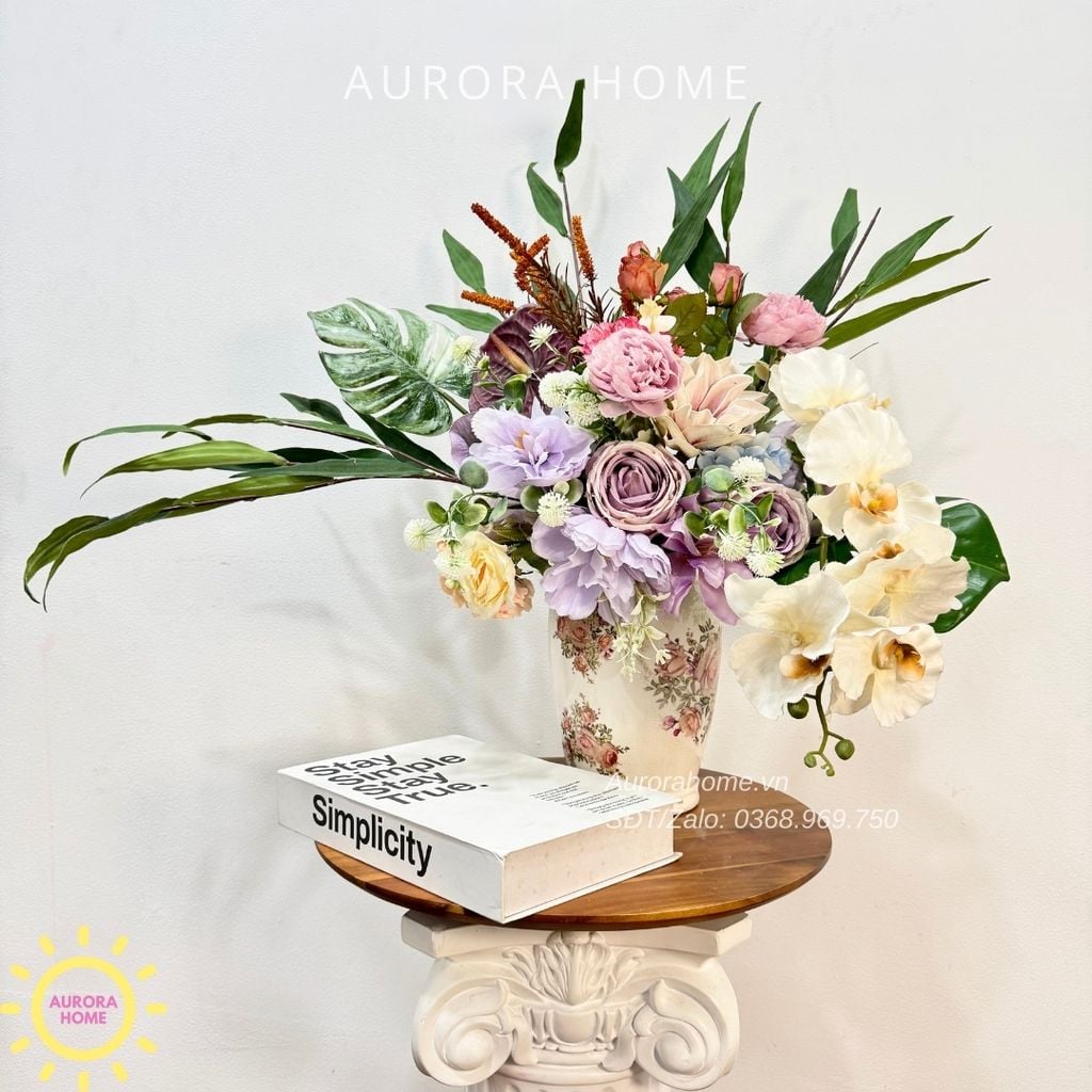 Bình hoa lụa để bàn Tera Kiyuca