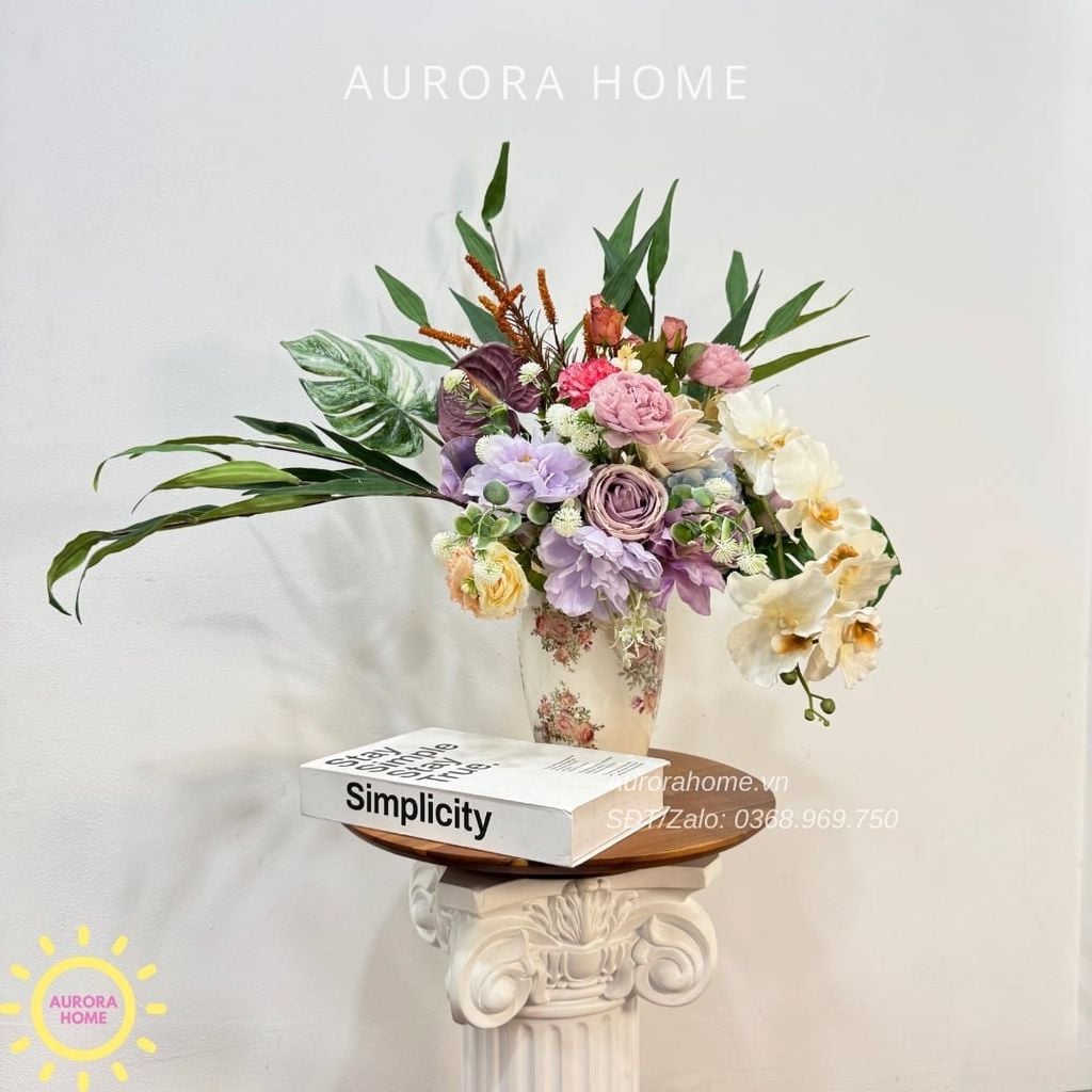 Bình hoa lụa để bàn Tera Kiyuca