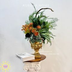 Bình hoa lụa để bàn Demanio