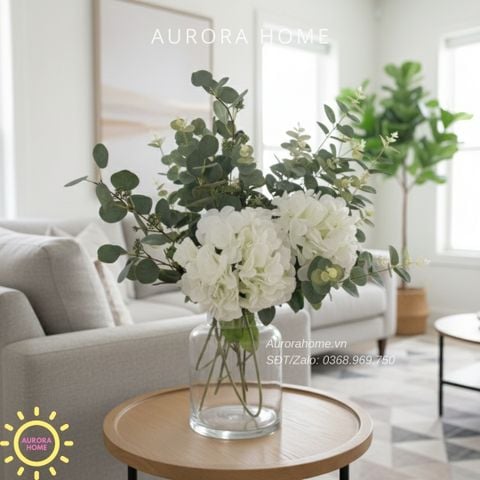 Bình hoa lụa để bàn Bicano 02