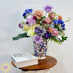 Bình hoa lụa để bàn Kominica Tama