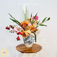 Bình hoa lụa để bàn Hana Kimana