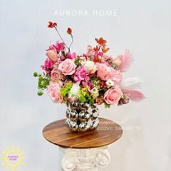 Bình hoa lụa để bàn Sicara