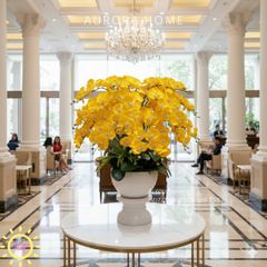 Bình hoa lan giả lớn trang trí đại sảnh Kingdom 01