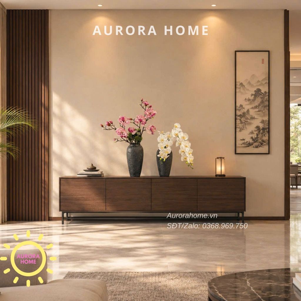 Bình hoa lụa cao cấp phong cách cổ điển Tịnh Tâm