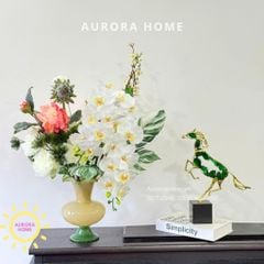 Bình hoa lụa cao cấp phong cách hiện đại Elizabeth Devo
