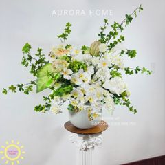 Bình hoa lụa đại sảnh lớn Thanh Yên