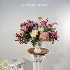 Bình hoa lụa để bàn Homenio Homenio