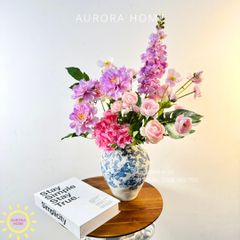 Bình hoa lụa để bàn Bohemia Bohemia