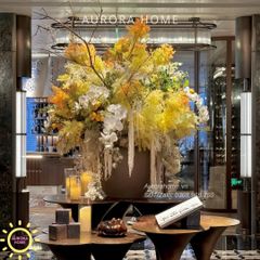 Bình hoa giả lớn trang trí đại sảnh Hera Mexi