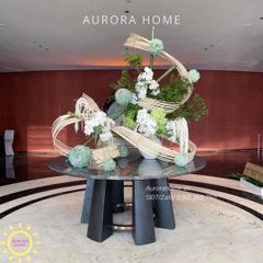 Bình hoa giả set trang trí đại sảnh Mẫu 01