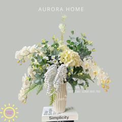 Bình hoa lụa cao cấp Beta Hirama