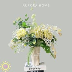 Bình hoa lụa cao cấp Beta Hirama