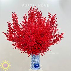 Bình hoa đông đào đại sảnh trang trí Tết (Mẫu 9)