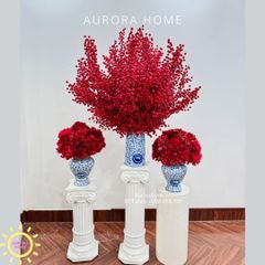 Bình hoa đông đào đại sảnh trang trí Tết (Mẫu 9)