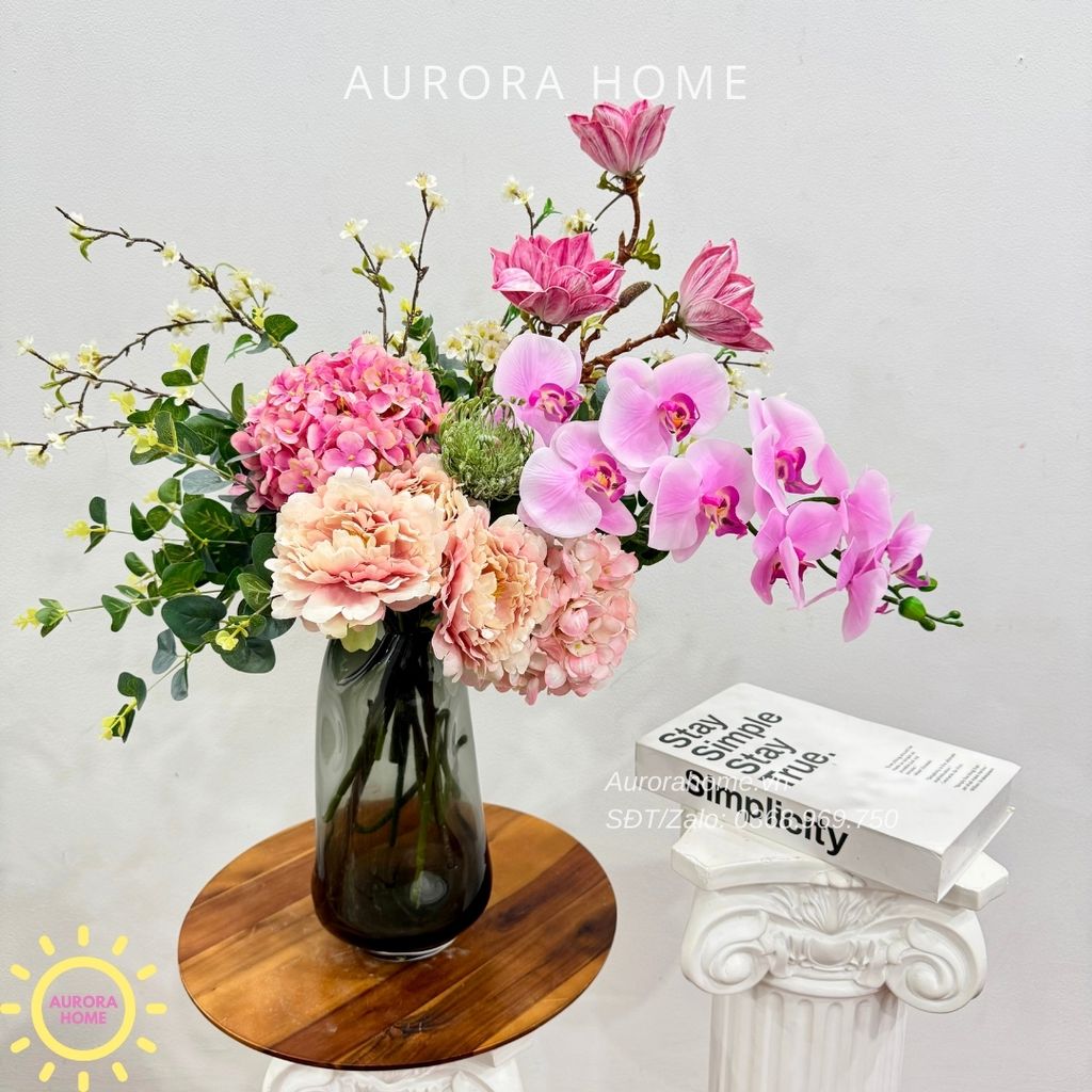 Bình hoa giả cao cấp Zina Timua