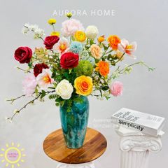 Bình hoa giả nghệ thuật Nhật Nguyệt Nhật