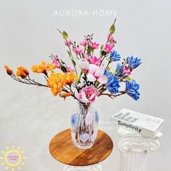 Bình hoa giả hoa mộc lan cao cấp Rita Xinga