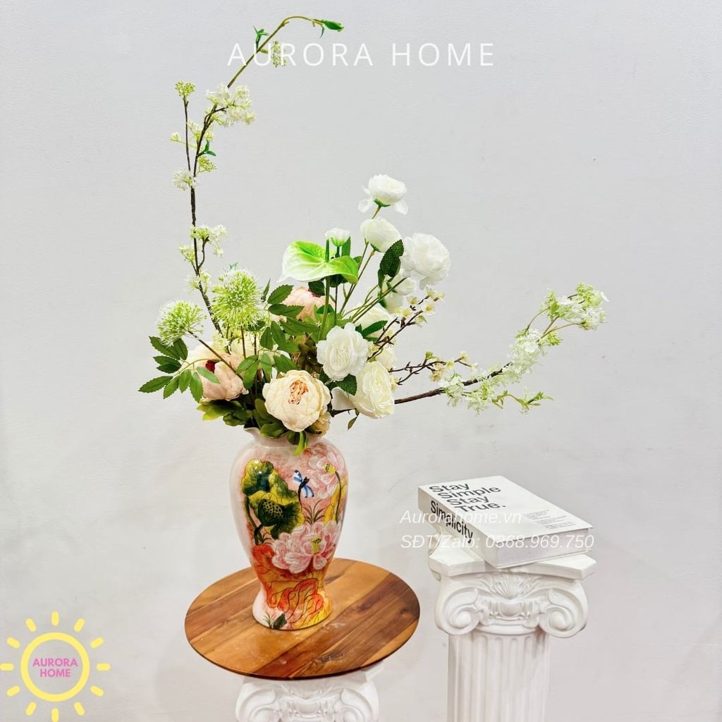 Bình hoa giả nghệ thuật Mỹ Yên