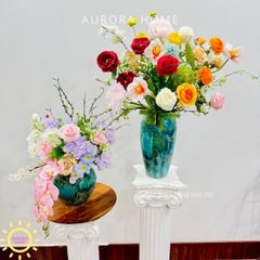 Bình hoa giả nghệ thuật Nhật Nguyệt Nguyệt