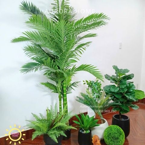 Tiểu cảnh combo cây giả decor (Set 10)