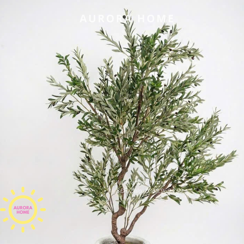 Cây ô liu giả decor trang trí - thiết kế theo yêu cầu ( mẫu 2)